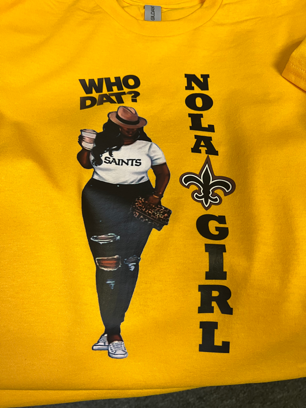 Saints Nola Girl T-Shirt